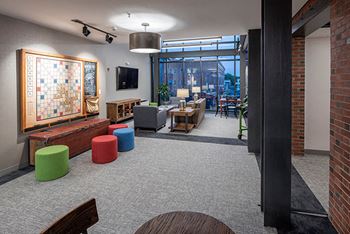 Sports and game lounge